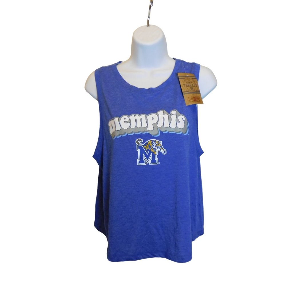 Women's Tank Top A Knights Apparel  Memphis Tigers Sleeveless Shrit Sz. S 4/6